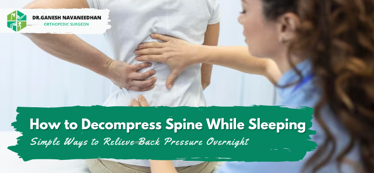 How to Decompress Spine While Sleeping